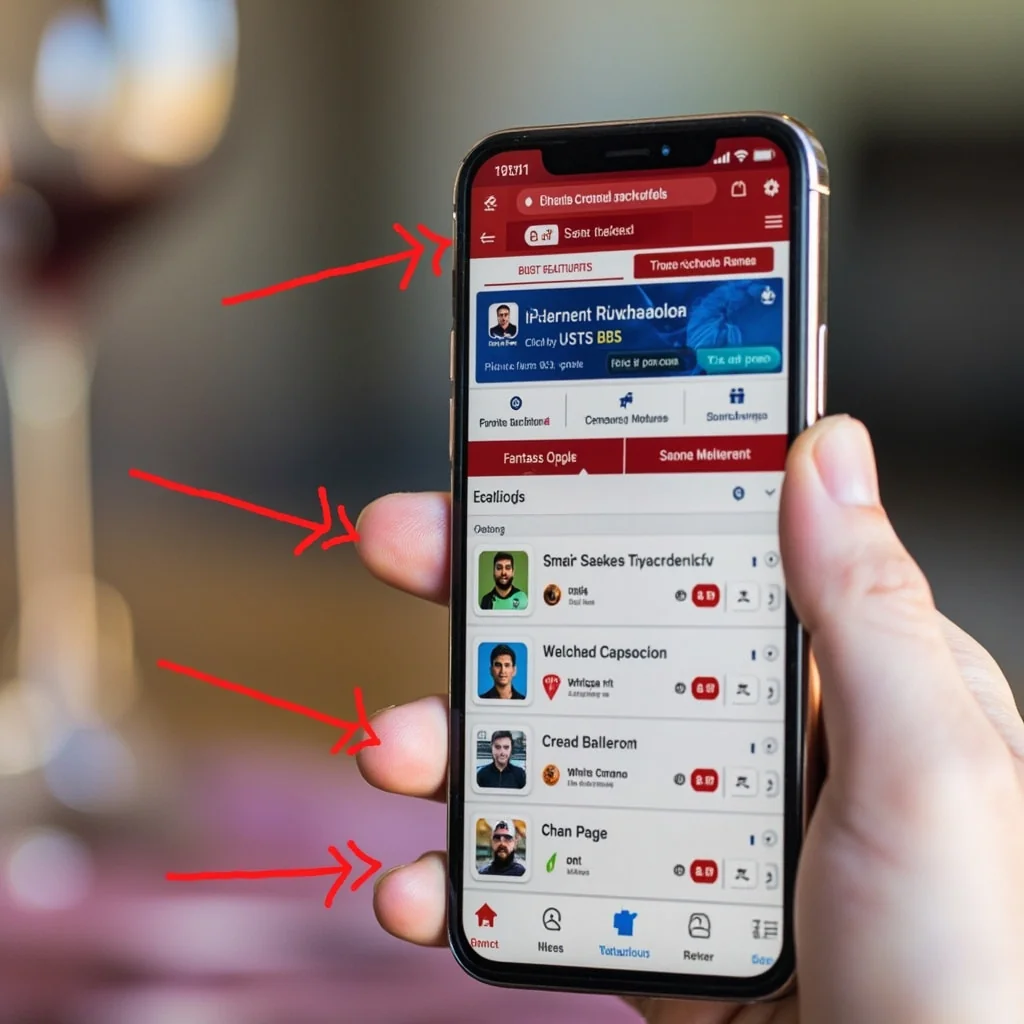App features mockup