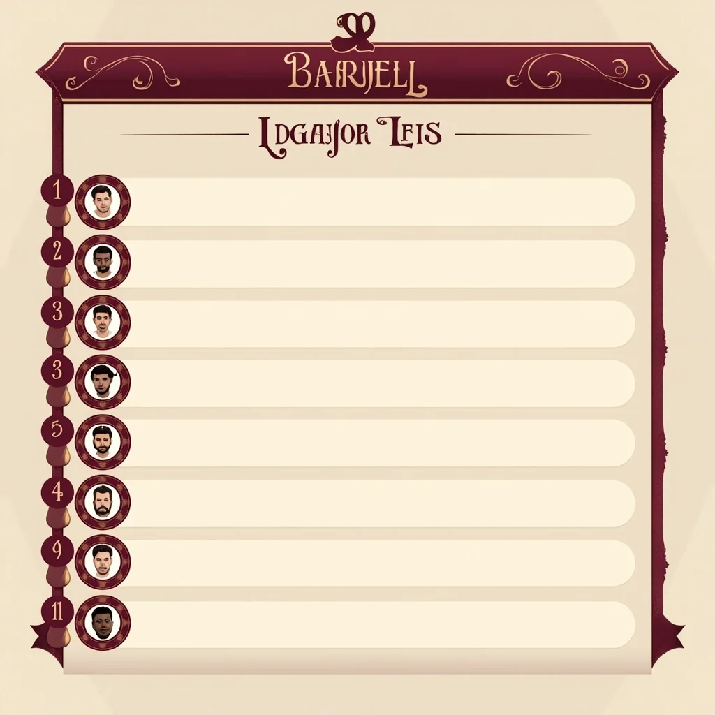 Top 10 leaderboard