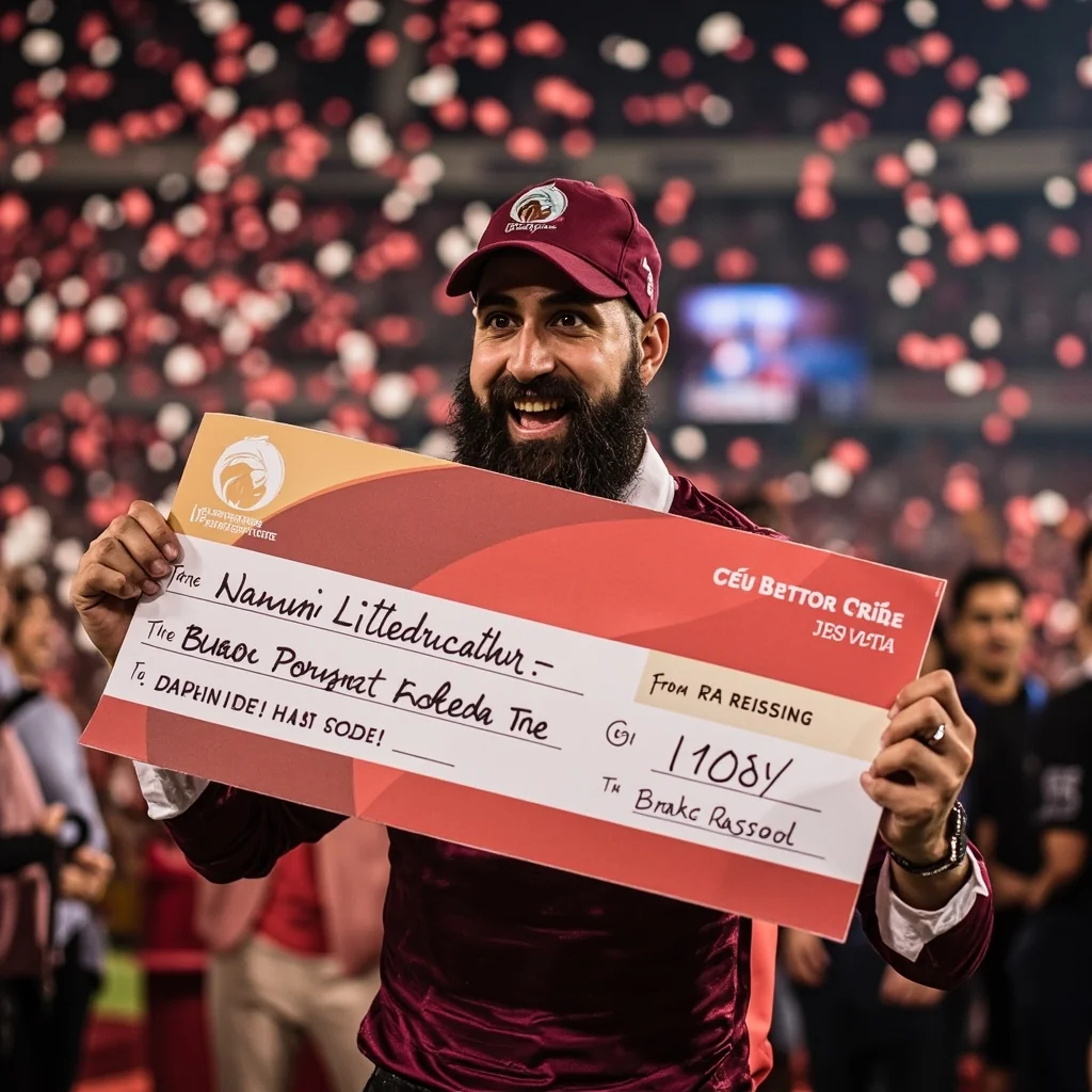 Cheque presentation ceremony